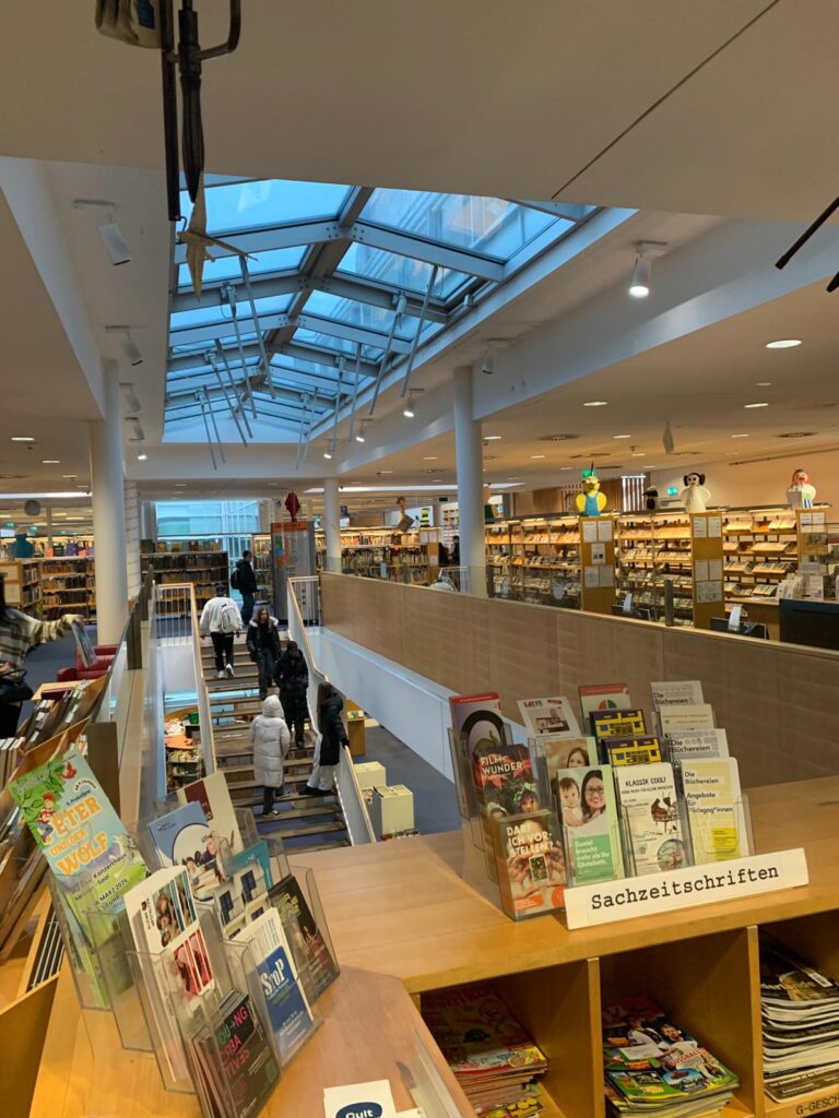 fms15 stadtbibliothek hauptbücherei wien fachmittelschule wissen ist macht